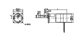 TE-40CBL　外観図