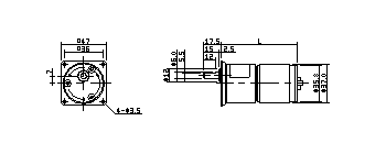 TE-40F17　外観図